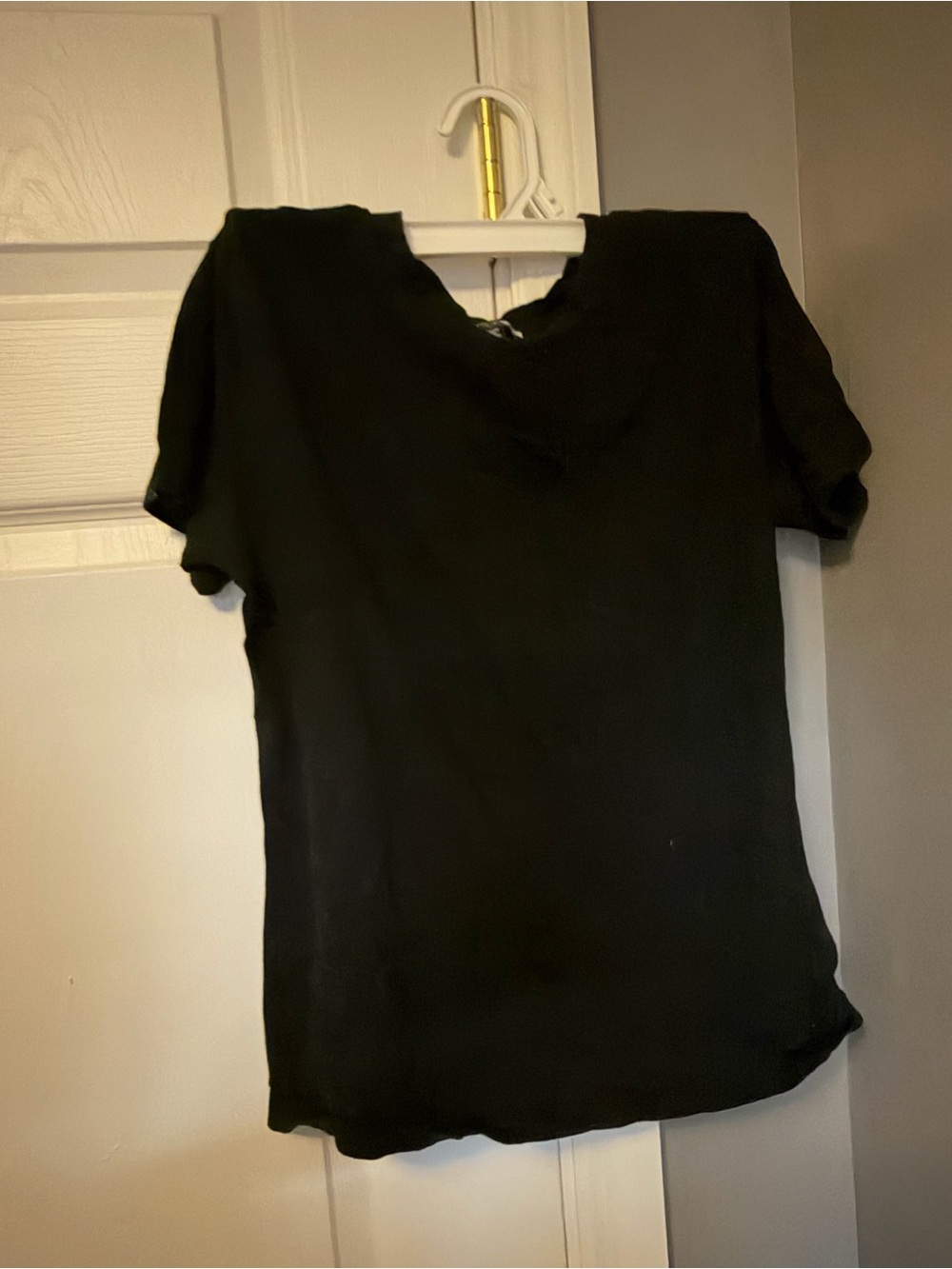 Fashion Nova Black Short Sleeve Women's Top